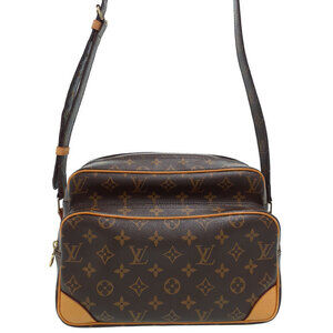 Louis Vuitton Monogram Leather Brown Nile Shoulder Bag